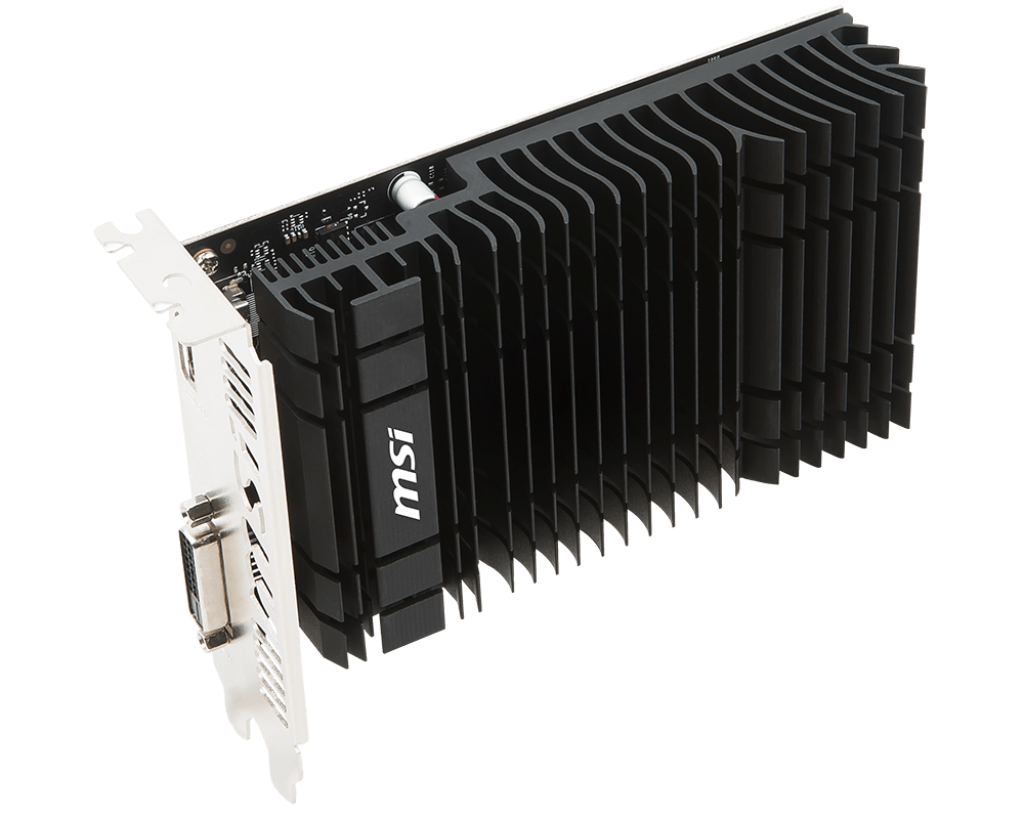 Видеокарта MSI GF GT1030 2Gb (GT 1030 2GH OC, 64bit, GDDR5, HDMI+DVI) RTL