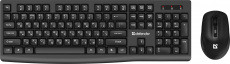 Клавиатура+мышь беспроводные Defender Seoul C-972 (black)