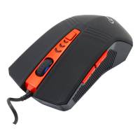 Мышь Gembird MUSOPTI8-809U (USB, optical, 2400dpi, black-red)