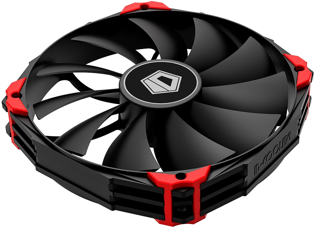 Вентилятор ID-Cooling NO-14025K (140x140x25mm (посадочное место 120mm), Hydro, 800-1600rpm, 17-33dBa, 4pin, PWM, black) RTL