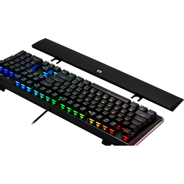 Клавиатура Redragon ARYAMAN (USB, механическая, RGB подсветка, влагоустойчивая, мультимедийная, игровая, black)