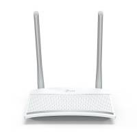 Роутер TP-LINK TL-WR820N (300Mbps, 2.4GHz, 3 ports, 100Mbps, 2 внешние несъёмные антенны 5dBi, white-grey)