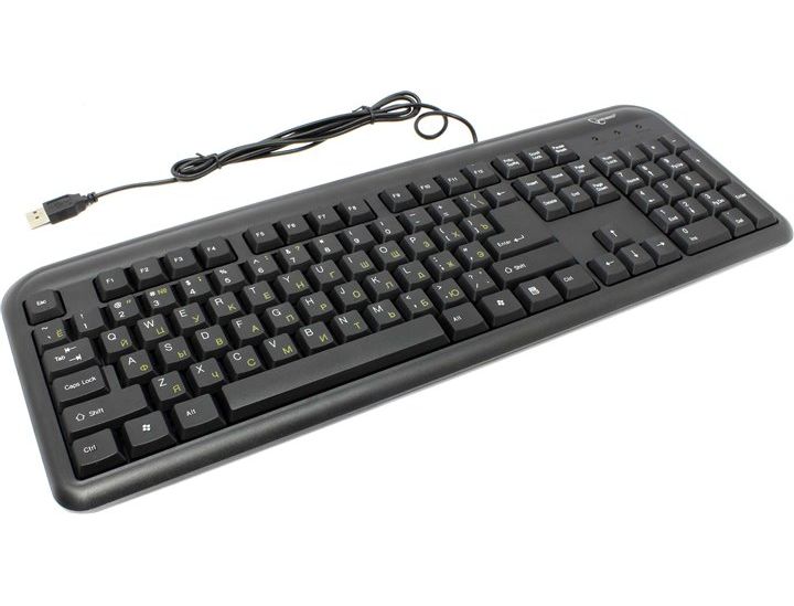 Клавиатура Gembird KB-8330U-BL (USB, black)