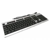 Клавиатура Gembird KB-8300M-SB-UR (silver-black, мулт.-ая., 15кл., USB)
