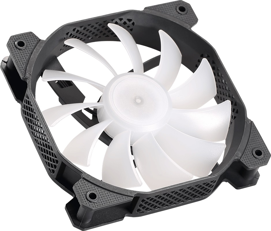 Вентилятор Formula COSMIC 14BK ARPW (140x140x25mm, Hydro, 450-1300rpm, 19-26dBa, 4pin, PWM, ARGB LED, black-white) RTL