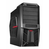Корпус ACCORD K-13BR (без Б/П, ATX, black-red)