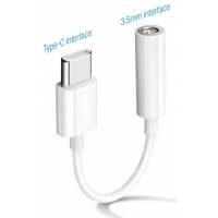 Переходник (Type-C / 3.5mm Jack (f), white) Samsung