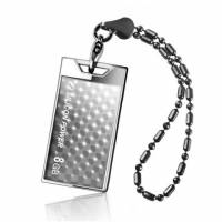 Флеш накопитель USB 2.0 8Gb Silicon Power Touch 851 (SP008GBUF2851V1S, silver)