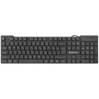 Клавиатура Defender OfficeMate HB-260 (USB, мультимедийная, black)
