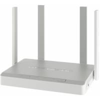 Роутер Keenetic Hero 4G (KN-2310) (400/867Mbps, 2.4/5GHz, 4 ports, 1000Mbps, 2 внешние несъёмные антенны 5dBi, 2 внешние сменные антенны 4G, USB, USB Printer/FTP Server/3G/4G/LTE, Micro SIM, grey-white)