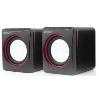 Колонки Velton VLT-S084J (2x3W, USB, black-red)