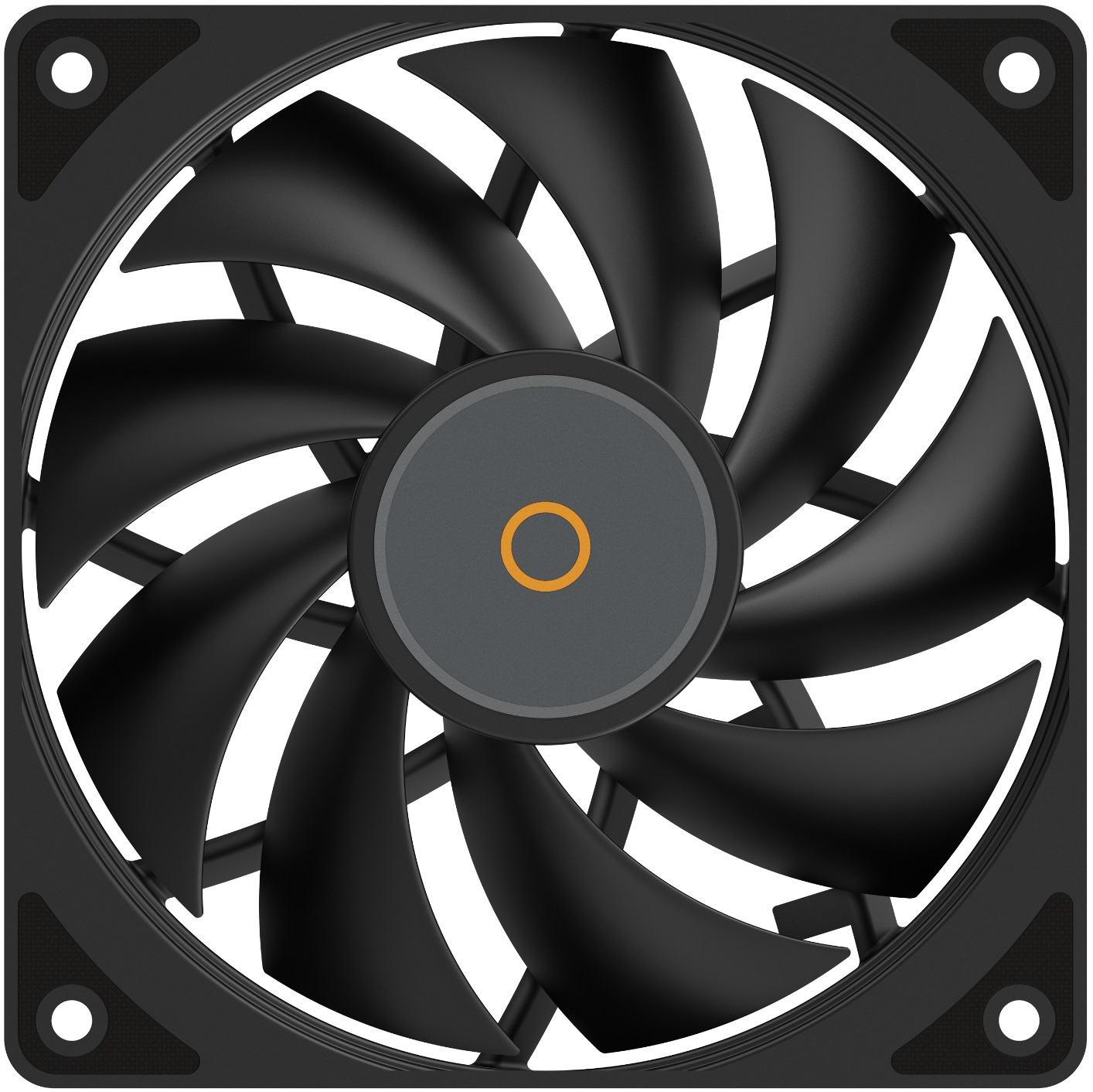 Вентилятор Ocypus Gamma F12 BK (120x120x25mm, Hydro, 1300rpm, 25dBa, 3pin, black) RTL
