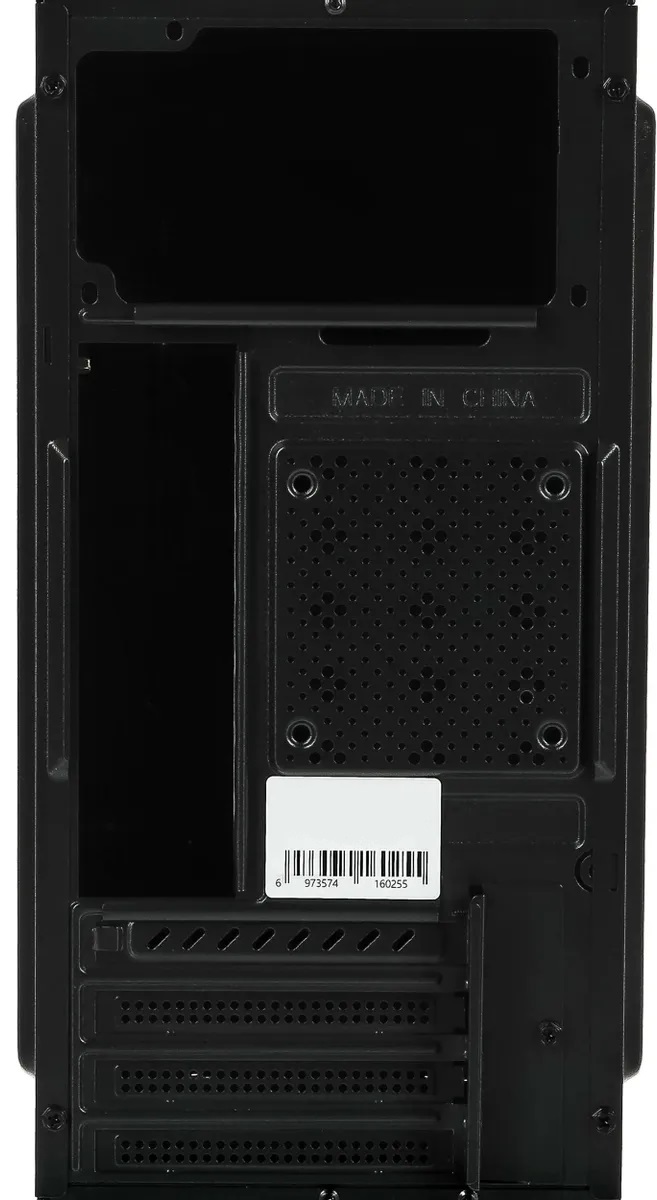 Корпус ACCORD ACC-263B (без БП, mATX, USB3.0, no Fan, black)