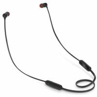 Гарнитура JBL TUNE 110BT (затычки, беспроводная, Bluetooth 4.0, с микрофоном, до 6 часов работы от батареи, black)