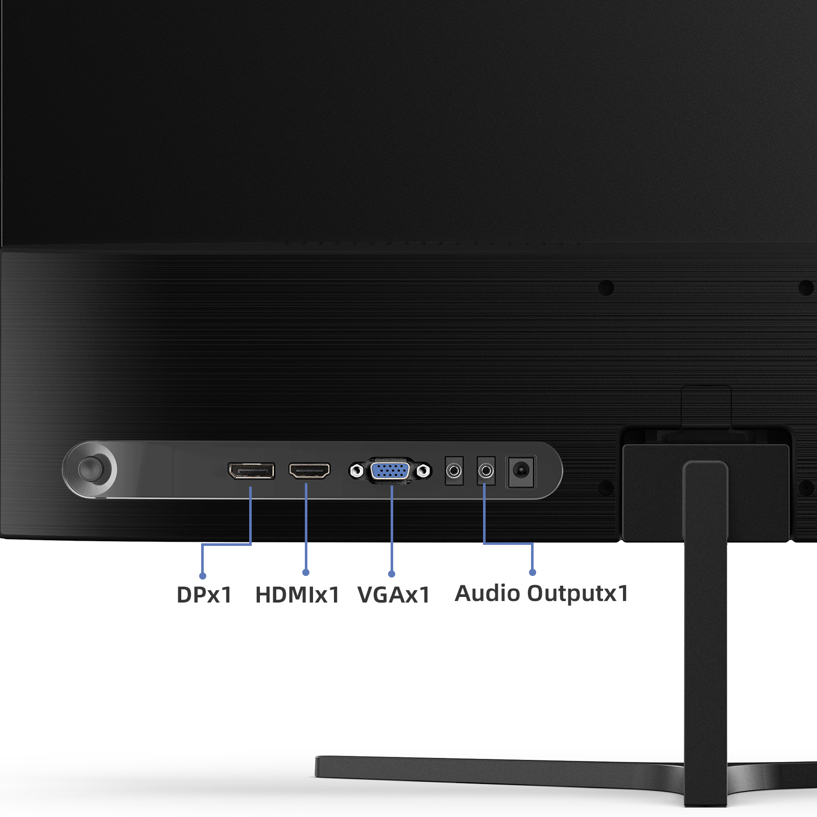 Монитор CHiQ 23.8" LMN24F650-R black (1920x1080, 100Hz, 1 000:1, 178°/178°, 6ms, 250cd/m2, IPS, HDMI, DP, выход на наушники)