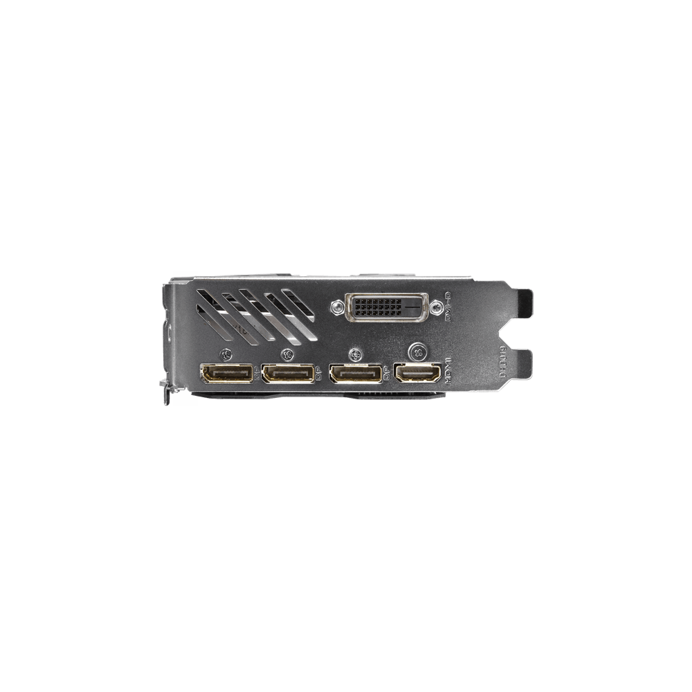 Видеокарта Gigabyte GF GTX1080 8Gb (GV-N1080G1 GAMING-8GD, 256bit, GDDR5X, DVI+HDMI+3xDP) RTL