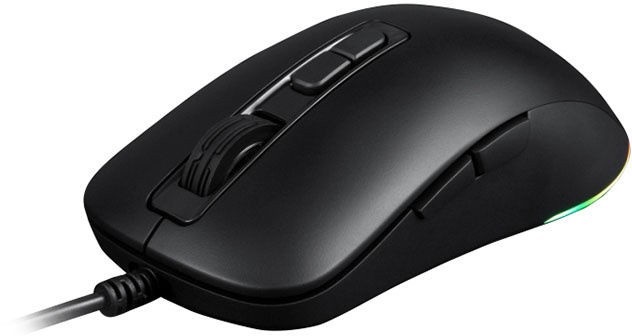 Мышь Acer OMW135 (ZL.MCEEE.-19) (USB, optical, 6400dpi, игровая, RGB подсветка, 1.5m, soft-touch, black)