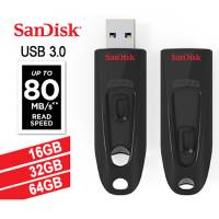 Флеш накопитель USB 3.0 32Gb SanDisk Ultra (SDCZ48-032G-U46, 100Mb/s, black)