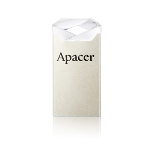 Флеш накопитель USB 2.0 8Gb Apacer AH111 (AP8GAH111CR-1, silver-crystal)