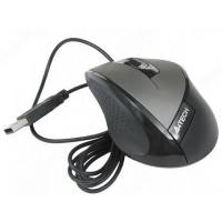 Мышь A4Tech N-600X (USB, optical, 1600dpi, 1.5m, grey)