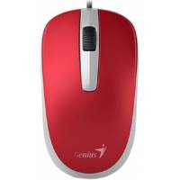 Мышь Genius DX-120 (USB, optical, 1000dpi, 1.5m, red)