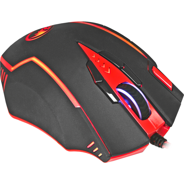 Мышь Redragon SAMSARA (USB, laser, 16400dpi, игровая, black-red)