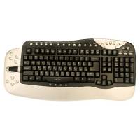 Клавиатура Oklick 780L (black-silver, USB порт, USB)