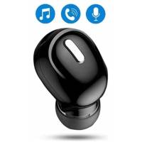 Гарнитура (моно, затычки, беспроводная, Bluetooth 5.0, с микрофоном, black)