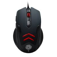 Мышь QUMO Crypt M57 (USB, optical, 3200dpi, игровая, 4 цвета подсветки, 1.6m, black)