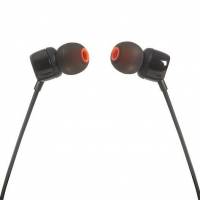 Наушники JBL TUNE 110 (затычки, для мобильных устройств, с микрофоном, 1.2m, black)