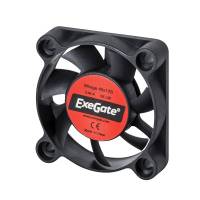 Вентилятор ExeGate Mirage (40x10S) (40x40x10mm, sleeve, 5000rpm, 24dBa, 3pin, black) OEM