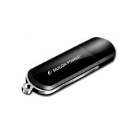 Флеш накопитель USB 2.0 16Gb Silicon Power LuxMini 322 (SP016GBUF2322V1K, black)