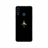 Чехол клип-кейс (для Samsung Galaxy A20S, black)