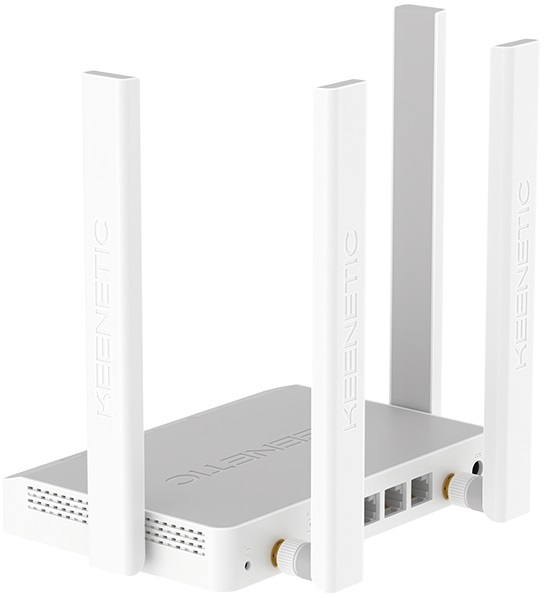 Роутер Keenetic Runner 4G (KN-2212) (300Mbps, 2.4GHz, 3 ports, 100Mbps, 2 съёмные и 2 несъёмные внешние антенны 4dBi, 4G LTE, Nano SIM, white)