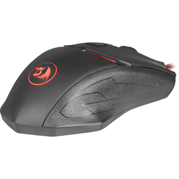 Мышь Redragon NEMEANLION 2 (USB, optical, 7200dpi, игровая, RGB подсветка, black-red)