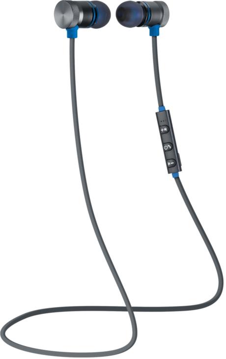 Гарнитура Defender OUTFIT B710 (затычки, беспроводные, Bluetooth 4.1, с микрофоном, до 10м., до 5 часов работы от батареи, black-blue)