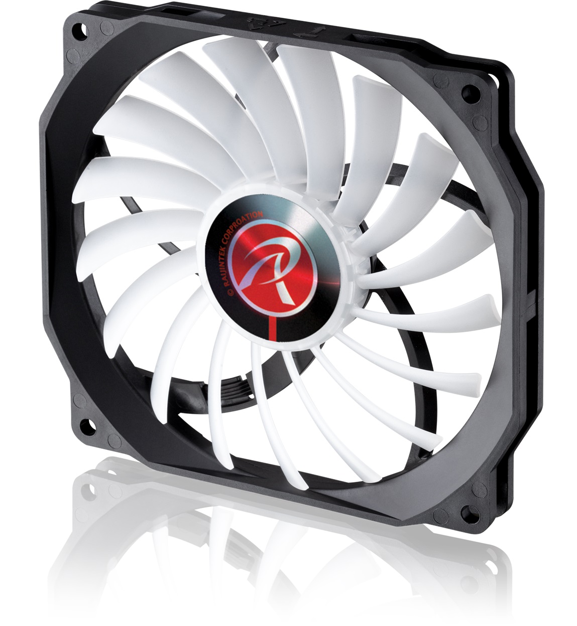 Вентилятор RAIJINTEK Aeolus beta - ARGB (120x130x13mm, Hydro, 600-1200rpm, <22dBa, 4pin, PWM, ARGB LED, black-white) RTL
