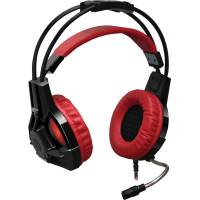 Наушники Redragon LESTER (полноразмерные закрытые, c микрофоном, игровые, 2.2m, black-red)