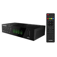 Тюнер для цифрового ТВ внешний / Медиа-проигрыватель Telefunken TF-DVBT229 (1080p, DVB-T/T2, DVB-C, HDMI, JPEG, MKV, USB, Time Shift, black)