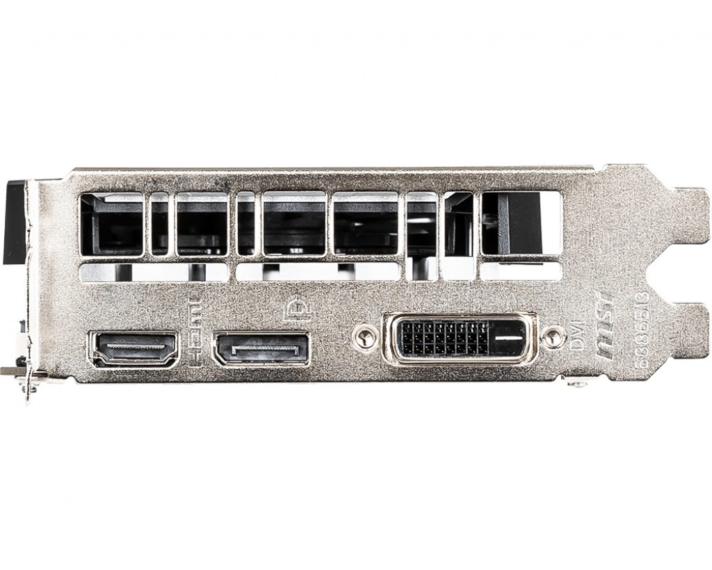 Видеокарта MSI GF GTX1650 VENTUS XS 4Gb (GTX 1650 VENTUS XS 4G, 128bit, GDDR5, HDMI+DP+DVI) RTL