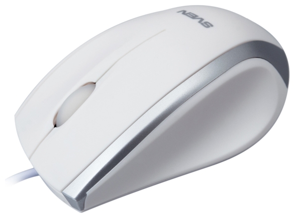 Мышь Sven RX-180 (USB, optical, 800dpi, white-silver)