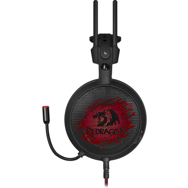 Наушники Redragon DELIRIUM (полноразмерные закрытые, c микрофоном, игровые, 2m, black)