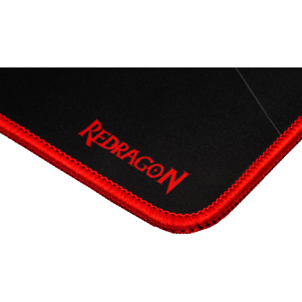 Коврик для мыши Redragon (CAPRICORN, тканевый на резиновой основе, игровой, black-red, 330x260x3mm)