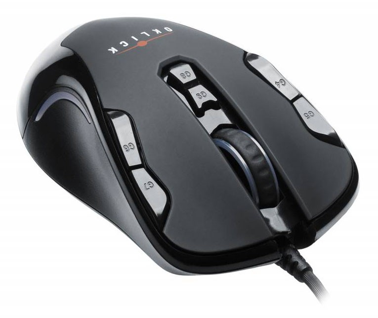 Мышь Oklick 705G (USB, optical, 3000dpi, игровая, black)