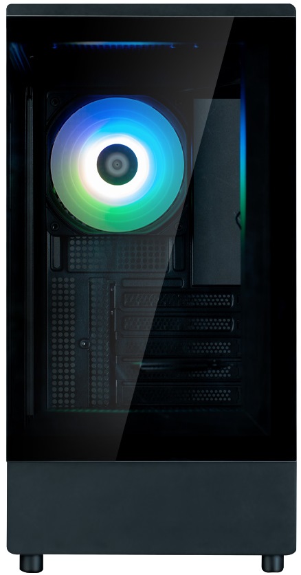 Корпус ZALMAN P10 (без БП, mATX, USB3.0, 1x ARGB Fan, black)