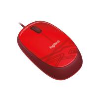 Мышь Logitech M105 (USB, optical, 1000dpi, red)