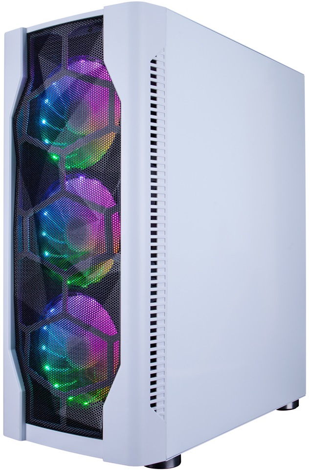 Корпус 1STPLAYER DK-D4 (без БП, ATX, USB3.0, white)