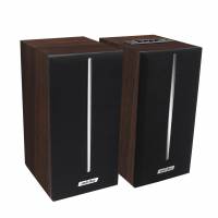 Колонки Smartbuy GATE SBA-4110 (2x10W, Bluetooth 4.2, FM, USB, SD, MP3, walnut)