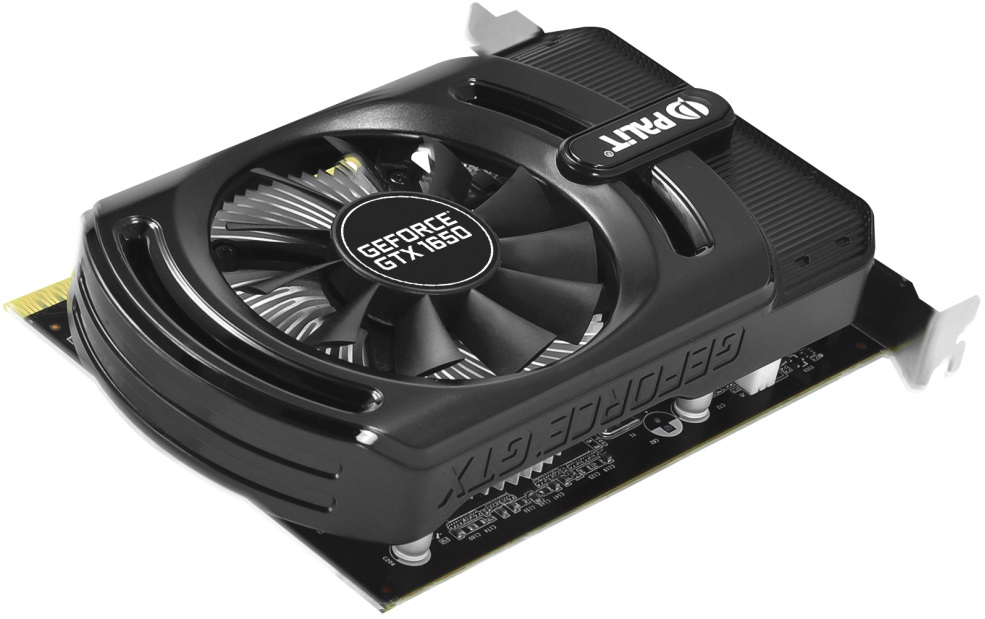 Видеокарта Palit GF GTX1650 STORMX 4Gb (128bit, GDDR5, DVI+HDMI) OEM