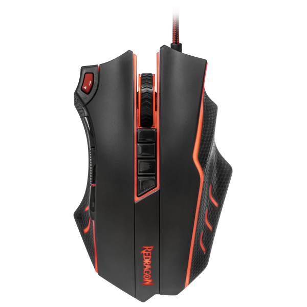 Мышь Redragon TITANOBOA 2 (USB, laser, 24000dpi, игровая, black-red)